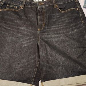 Sonoma Black Denim Shorts